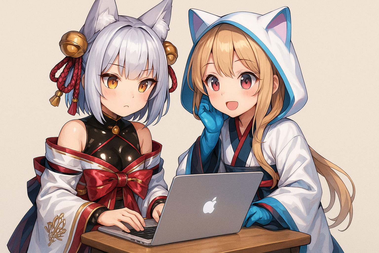 エラーを解決しているイラスト